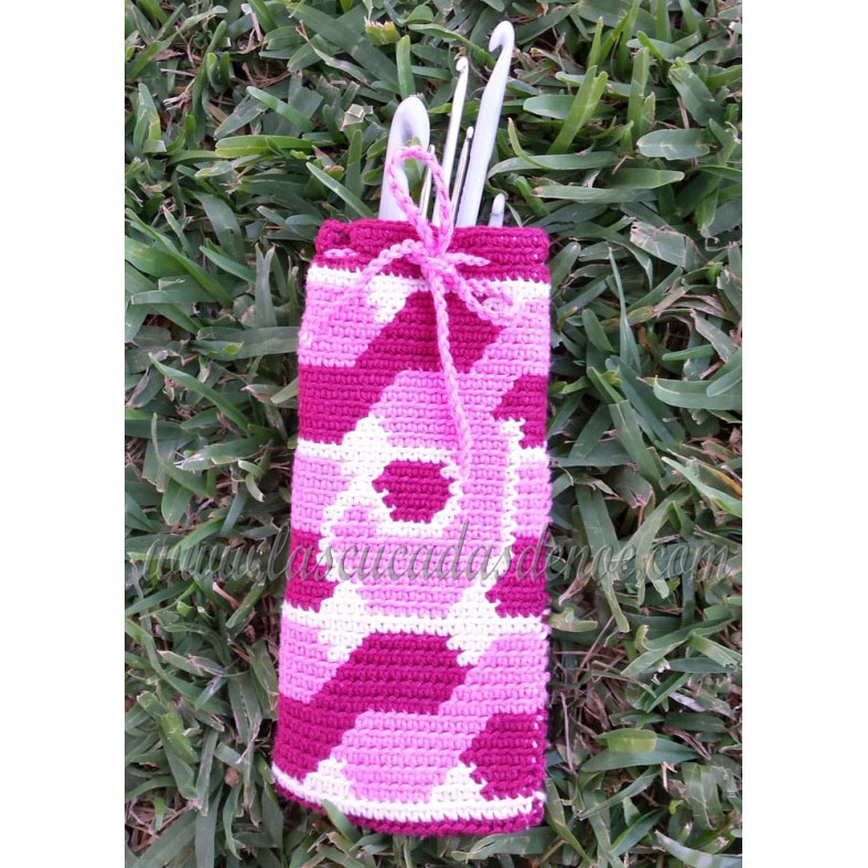 Portaagujas de crochet